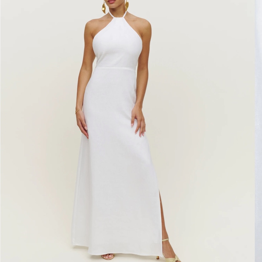 Reformation Elmer Linen Dress